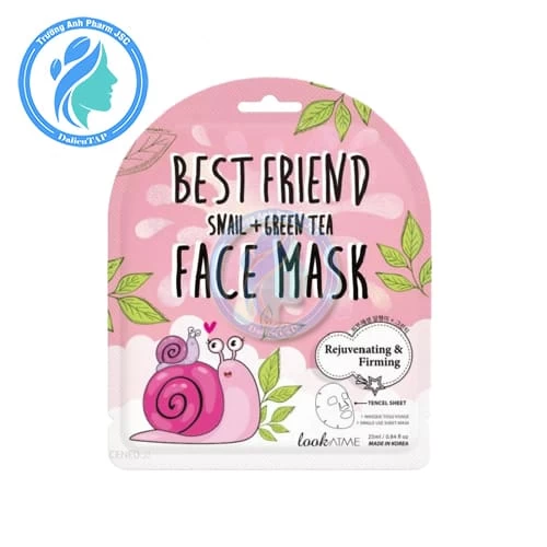 Mặt nạ giấy Lookatme Best Friend Snail + Green Tea Face Mask 25ml